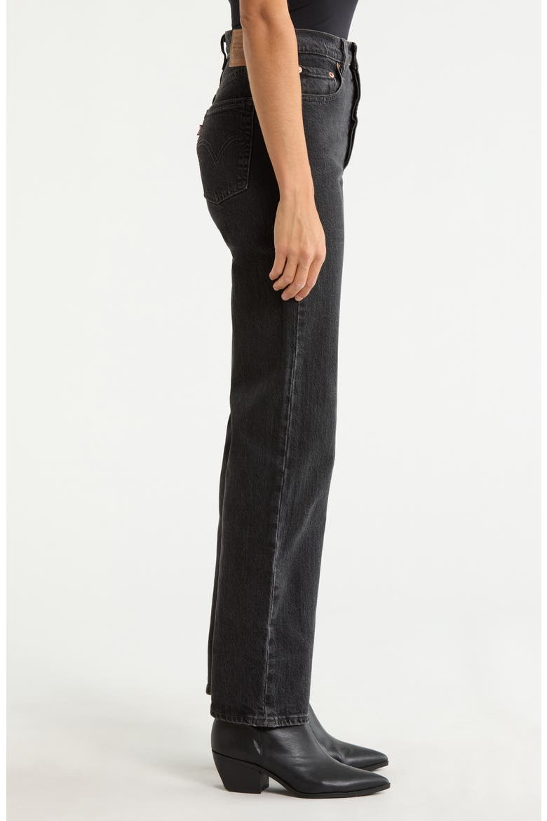 Ribcage High Waist Straight Leg Jeans, Alternate, color, MEMORIES OF YOU