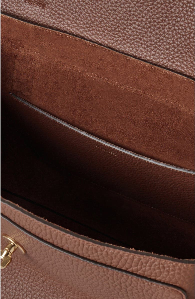 Mulberry Alexa Leather Satchel, Alternate, color, Bright Oak