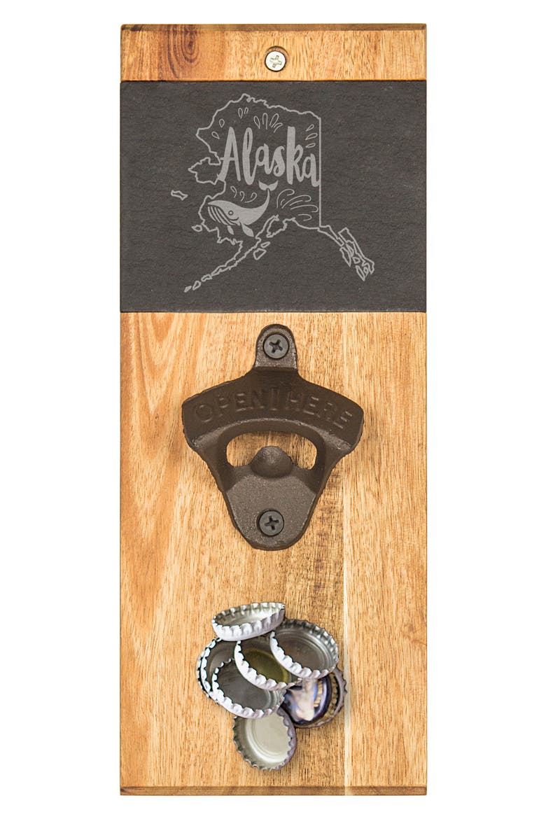 My State Wall Bottle Opener, Main, color, AK