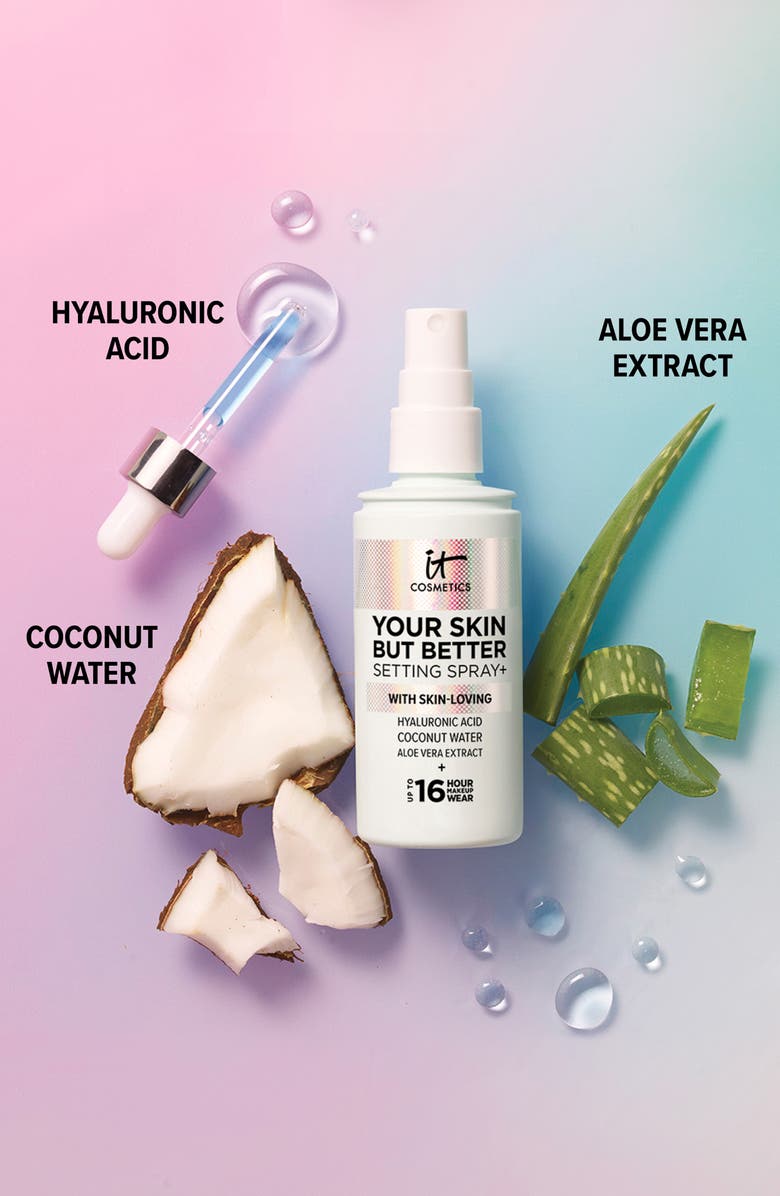 IT Cosmetics Your Skin But Better Setting Spray+, Alternate, color,