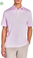 CONSTRUCT Regular Fit Flower Chain Recycled Performance Golf Polo