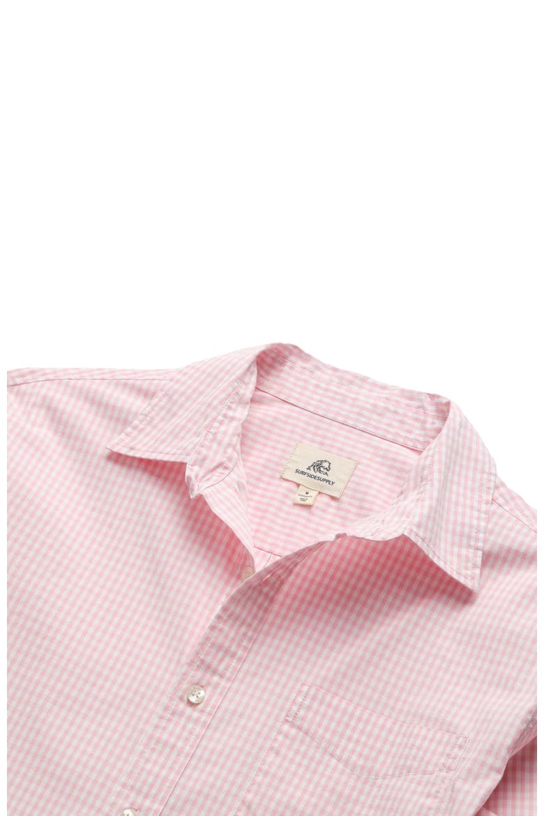 Brian Gingham Shirt, Alternate, color, Pink Check Combo