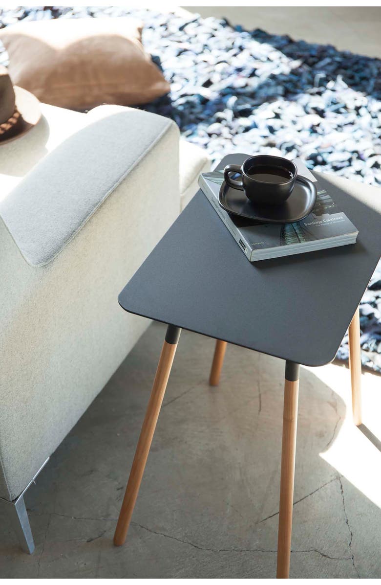 Yamazaki Rectangular Side Table, Alternate, color, Black