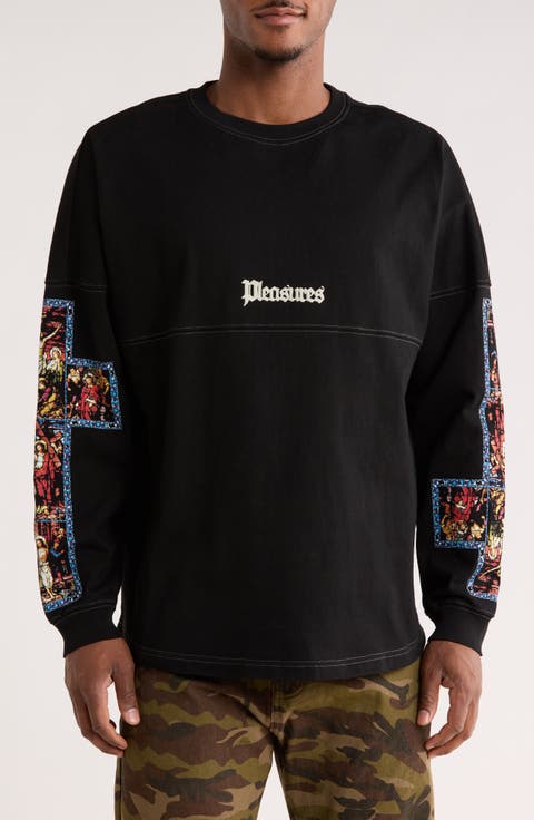 Blasphemy Long Sleeve Graphic T-Shirt