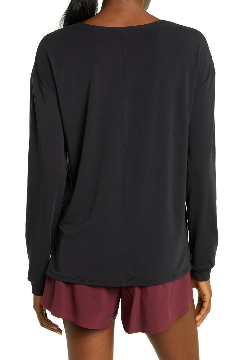 Zella Ava Long Sleeve Top, Alternate, color, 