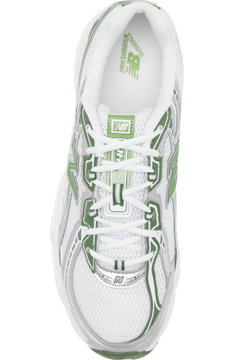 New Balance Gender Inclusive 740 Sneaker, Alternate, color, White/ Alpine Green