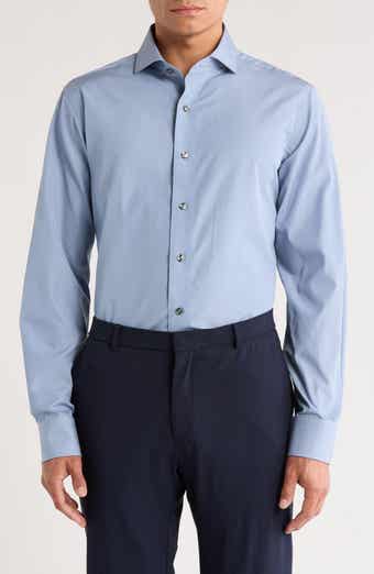 Lorenzo Uomo Trim Fit Cotton Dress Shirt