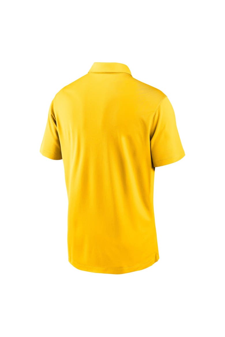 Men's Jordan Brand Maize Michigan Wolverines Primetime Franchise Performance Polo, Alternate, color, Maize