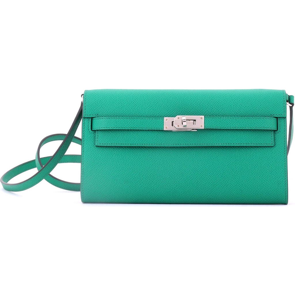 Pre-owned Hermes Hermes Kelly To Go Wallet Epsom