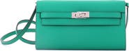Pre-Owned Hermes Kelly To Go Wallet Epsom