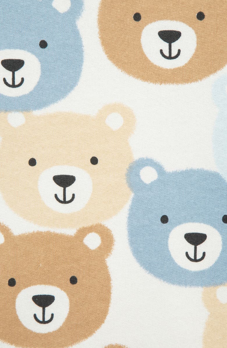 Little Me Bear Sweatshirt & Joggers Set, Alternate, color, Tan