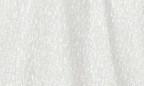 Chaus Metallic Off The Shoulder Blouse In White