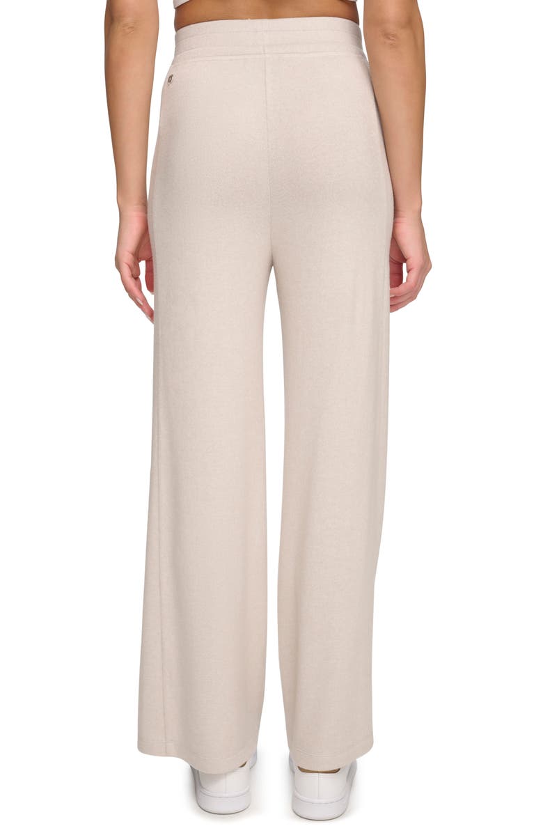 Andrew Marc Sport Hacci Wide Leg Drawstring Pants, Alternate, color, Twine