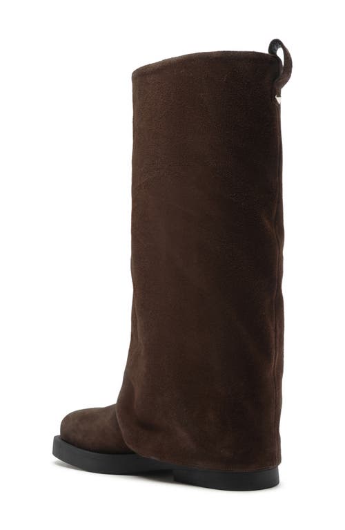 Schutz Keira Up Platform Knee High Boot In Multi