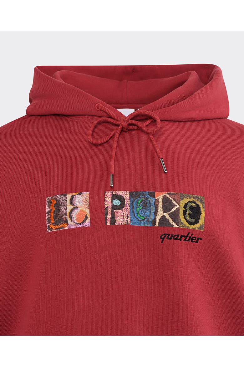 Forest Hoodie, Alternate, color, Burgundy