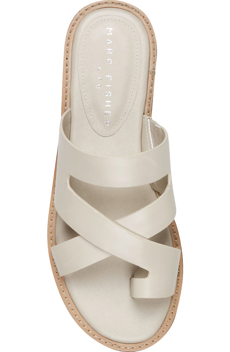 Marc Fisher LTD Genella Slide Sandal, Alternate, color, Ivory