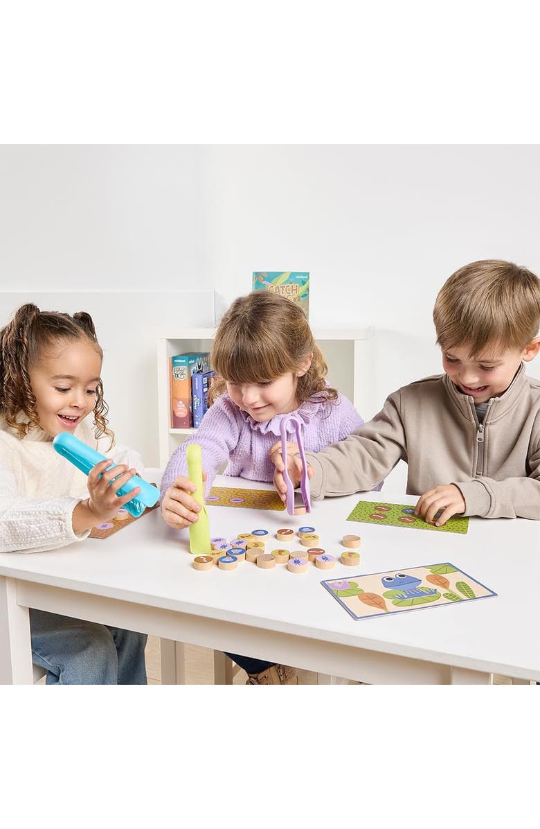 Miniland Catch the bug! Board Game for Ages 5+, Alternate, color, Blue Multi