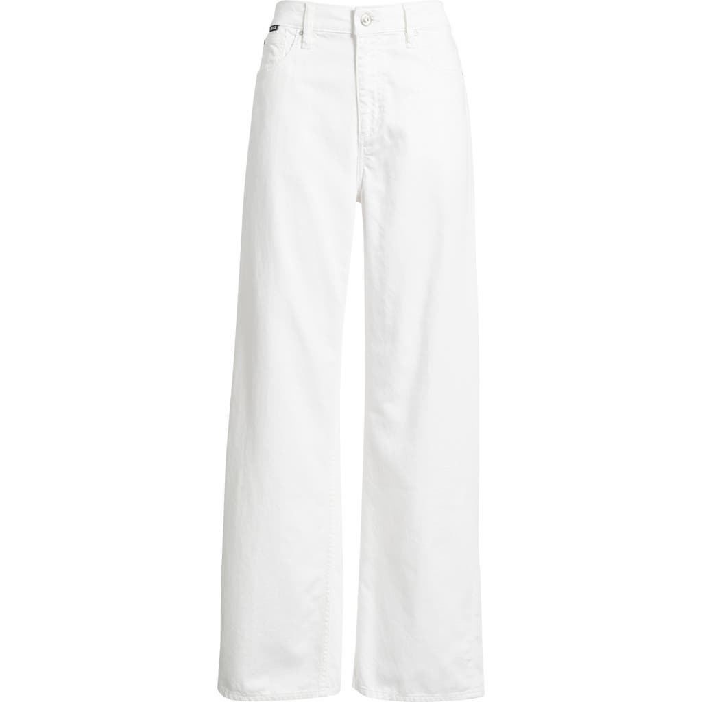 Hugo Boss Boss Crossroad Super Boyfriend Jeans In White