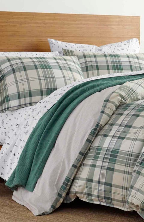 Timbers Plaid Comforter & Sham Set