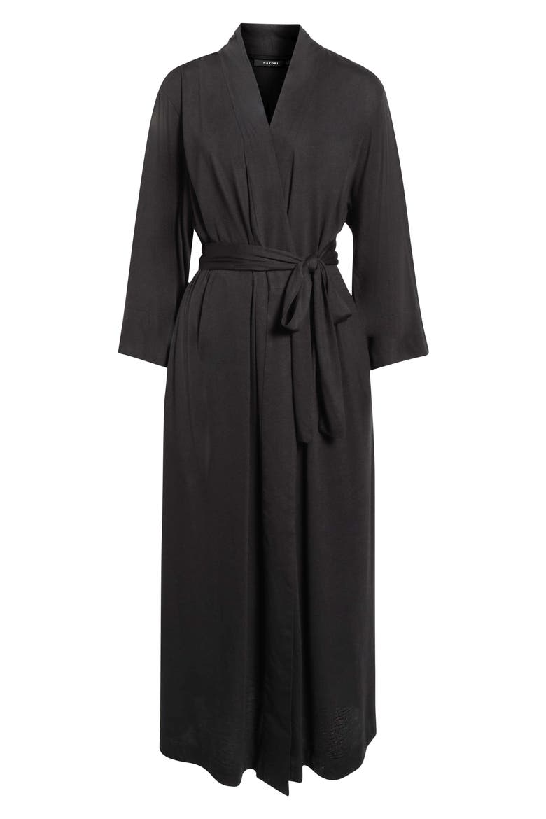 Delight Robe, Alternate, color, BLACK