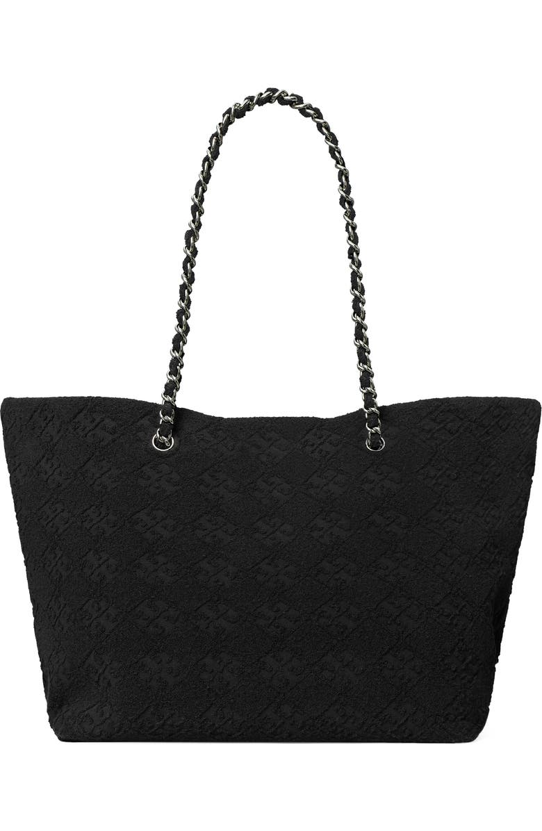 Tory Burch Ella Chain Terry Cloth Tote, Alternate, color,