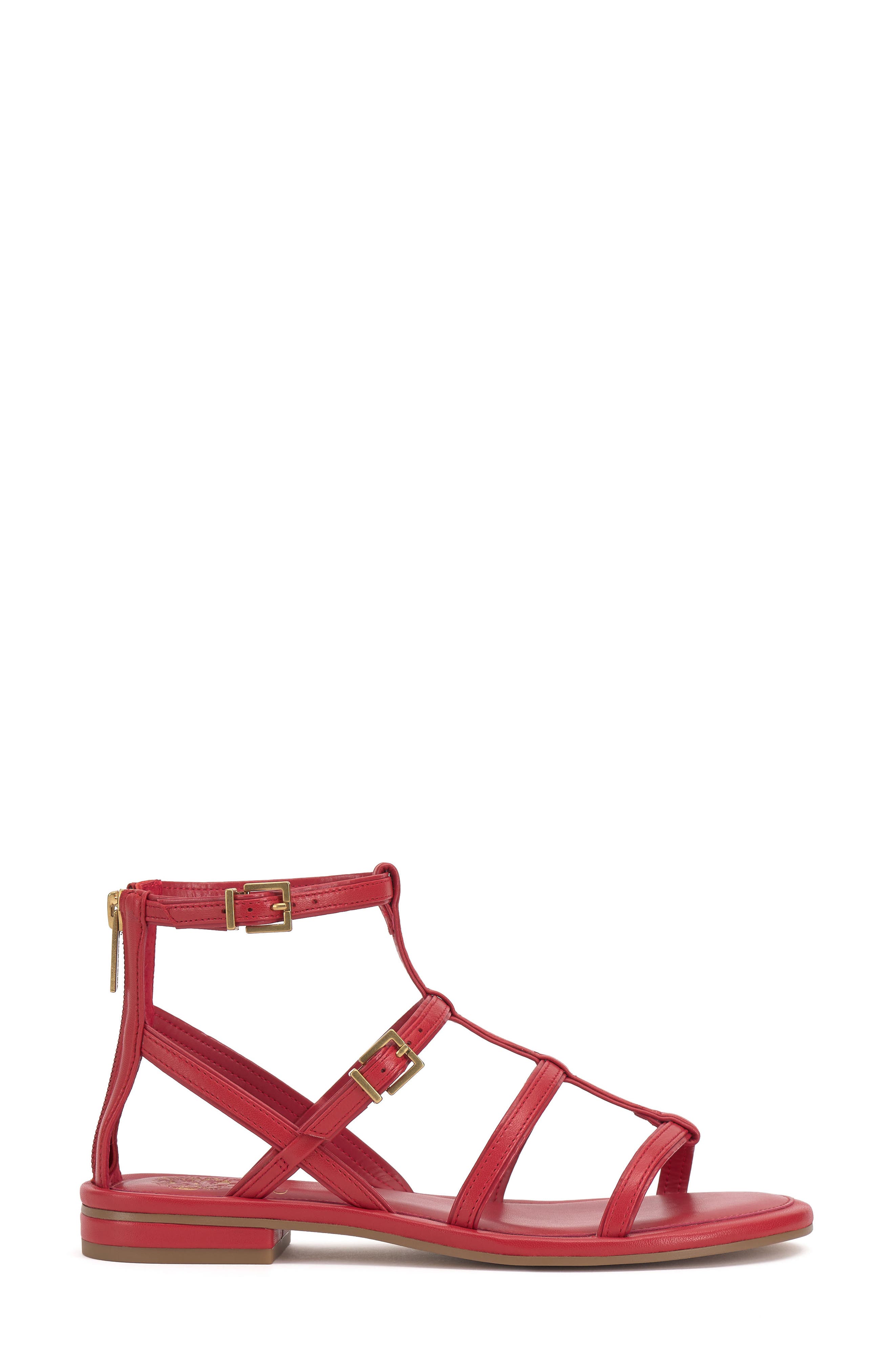 Vince Camuto Luane Strappy Sandal, Alternate, color, Salsa