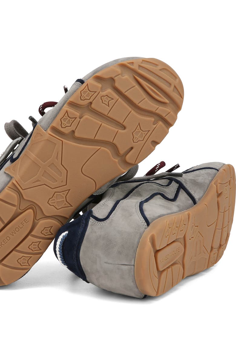 Naked Wolfe Adored Suede Sneaker, Alternate, color, Grey