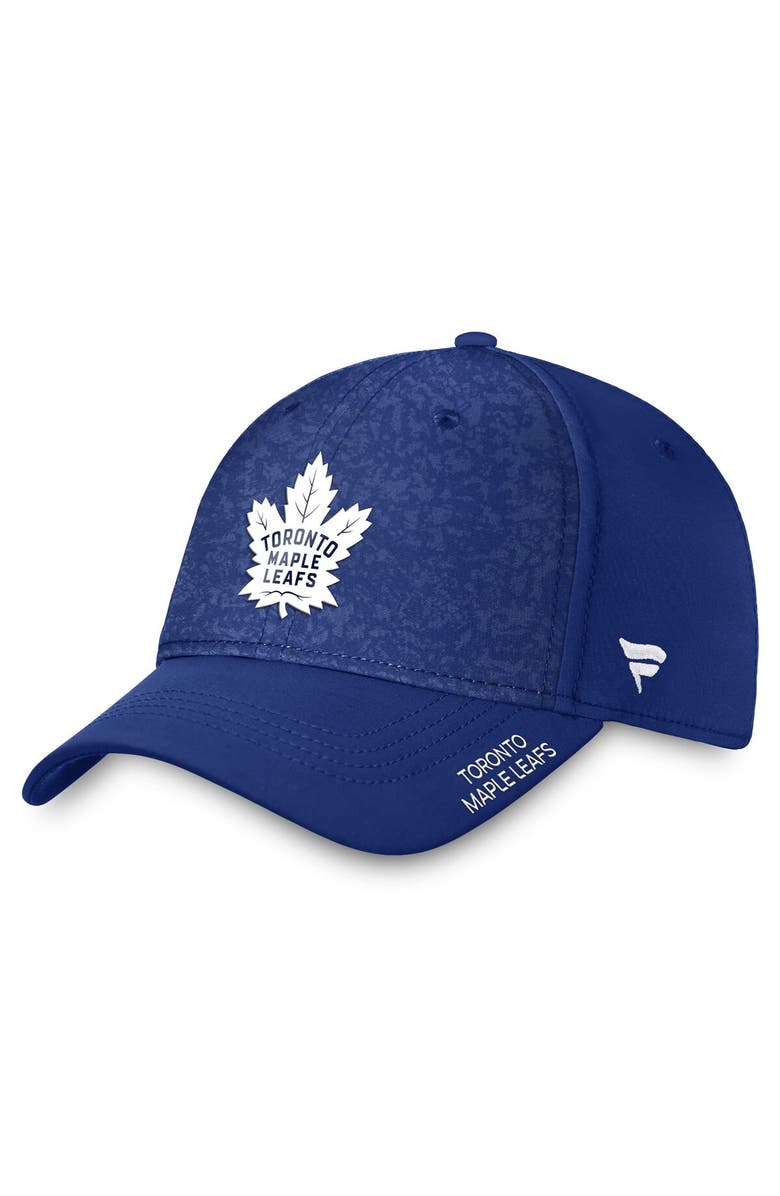 FANATICS Men's Fanatics Branded Blue Toronto Maple Leafs Authentic Pro Rink Flex Hat, Alternate, color,