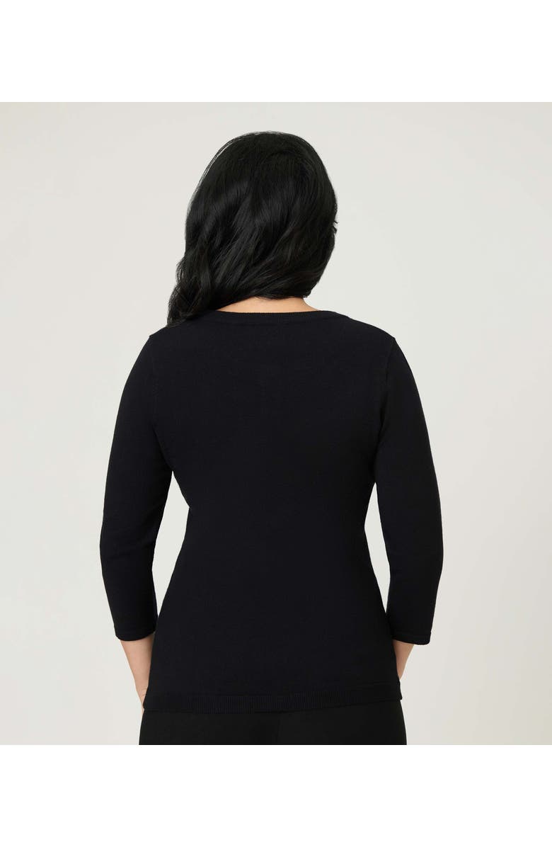 Unique Vintage Bookworm Cardigan, Alternate, color, Black W/ Red Roses