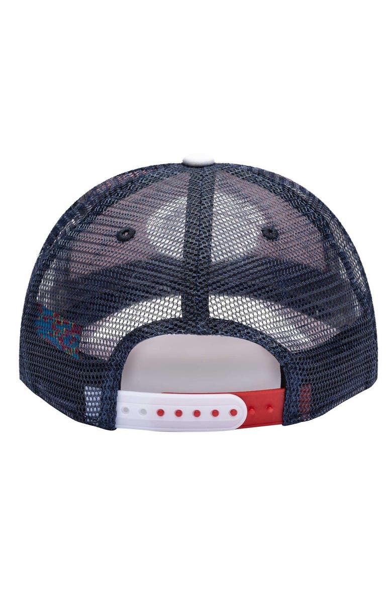 FAN INK Men's Red Cruz Azul Aspen Trucker Adjustable Hat, Alternate, color, 