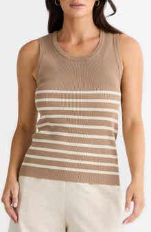 Brave+True Amba Stripe Rib Tank
