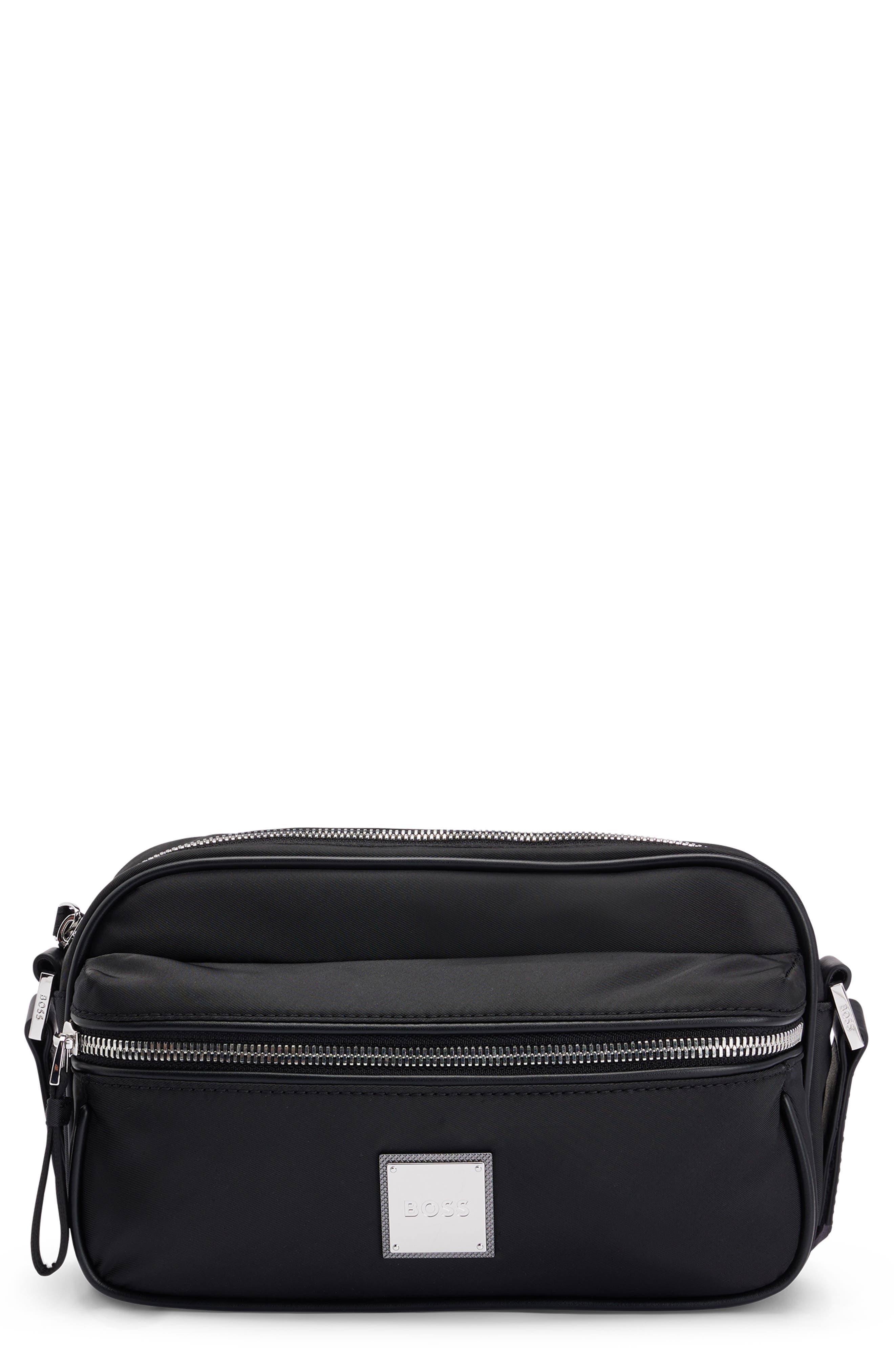 BOSS Lennon East/West Recycled Polyester Sling Bag, Main, color, 