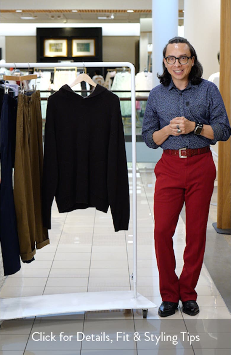 Cashmere Pullover Hoodie, sales video thumbnail