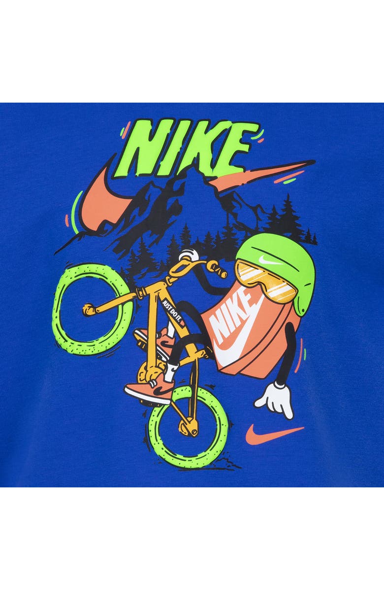 Nike Kids' Boxy Biking Graphic T-Shirt, Alternate, color,
