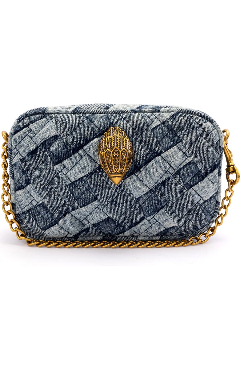 Kurt Geiger London Denim Belt Bag, Main, color,