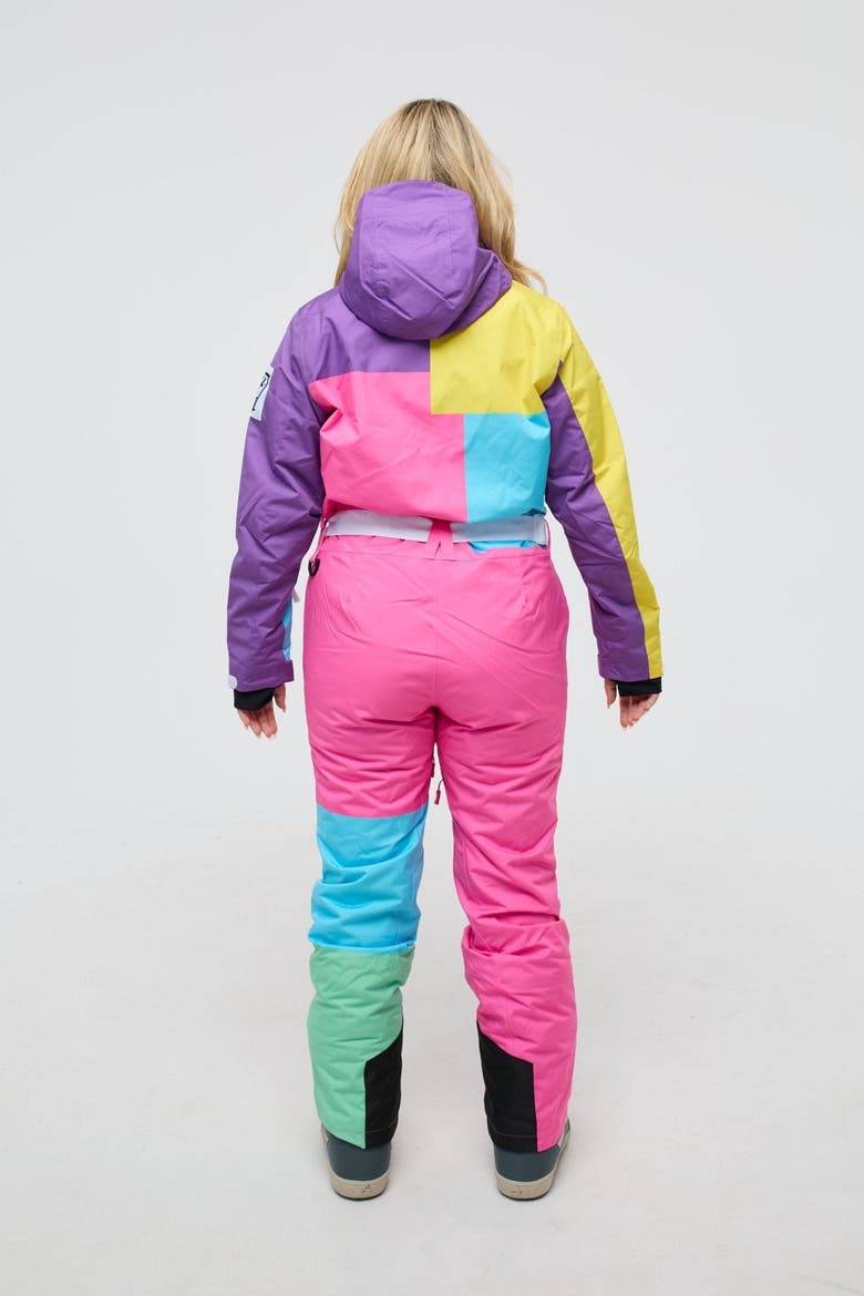 So Fetch Shaped Women's Ski Suit, Alternate, color, multi-colour