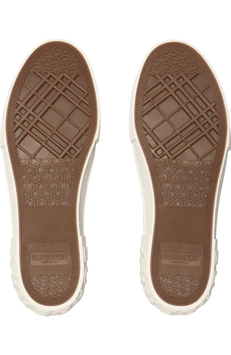 Burberry Check Sneakers, Alternate, color, Seafoam Green