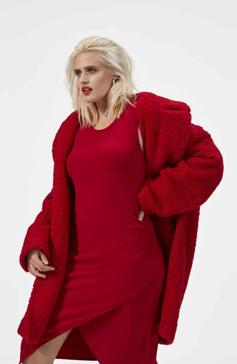 Argento Vivo Sterling Silver Argento Vivo Medium Chunky Hoop Earrings, Alternate, color,