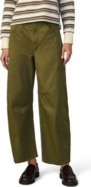 Joe
s The Bowie High Waist Ankle Barrel Twill Pants
