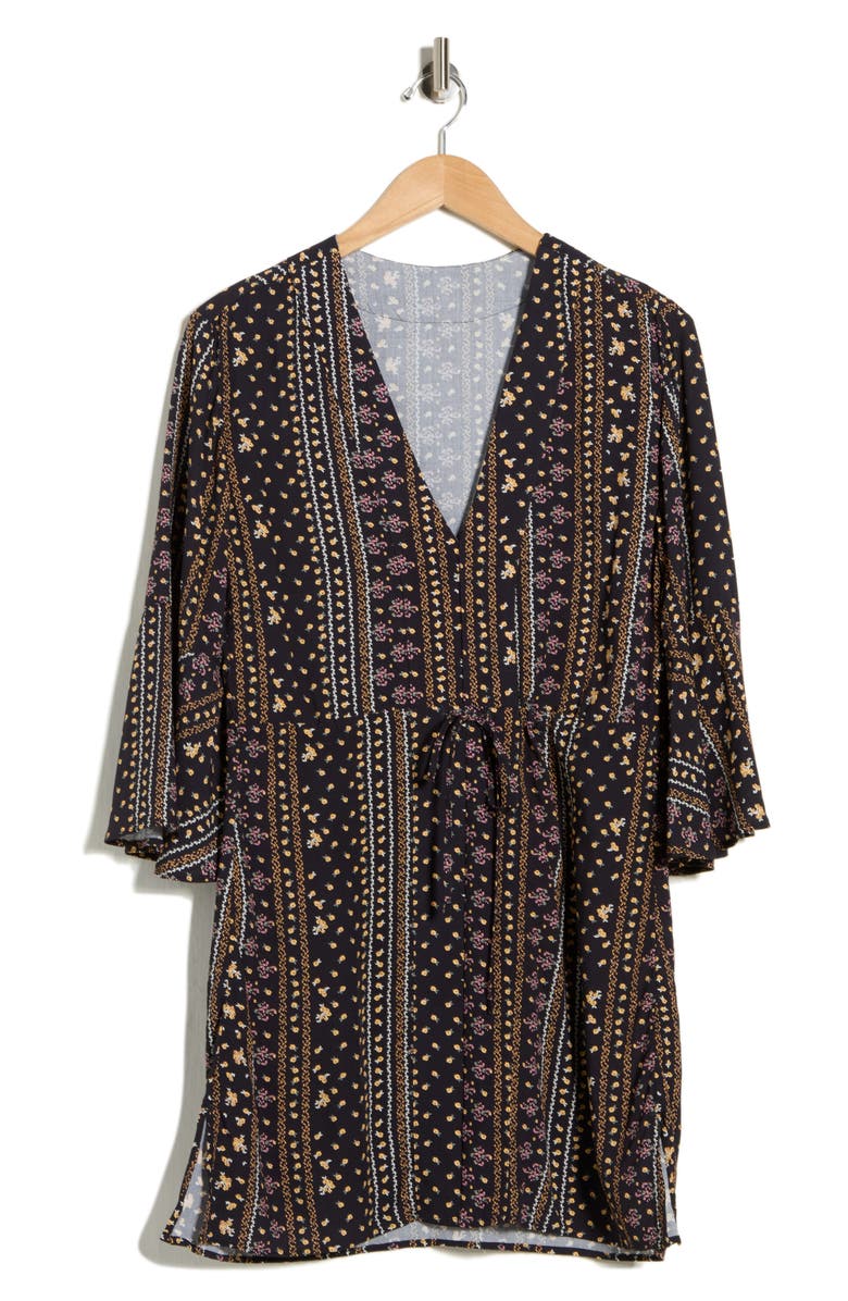 Maaji Joy Cover-Up Caftan, Main, color, Black