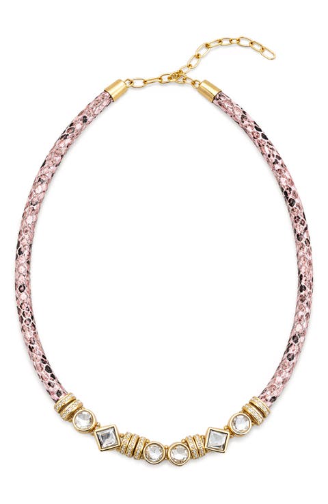 Glam Accent Collar Necklace