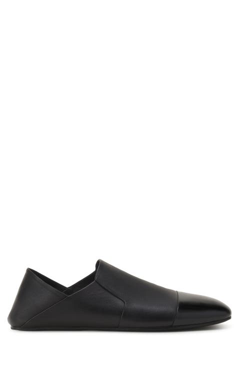 Soft Loafers In Leather