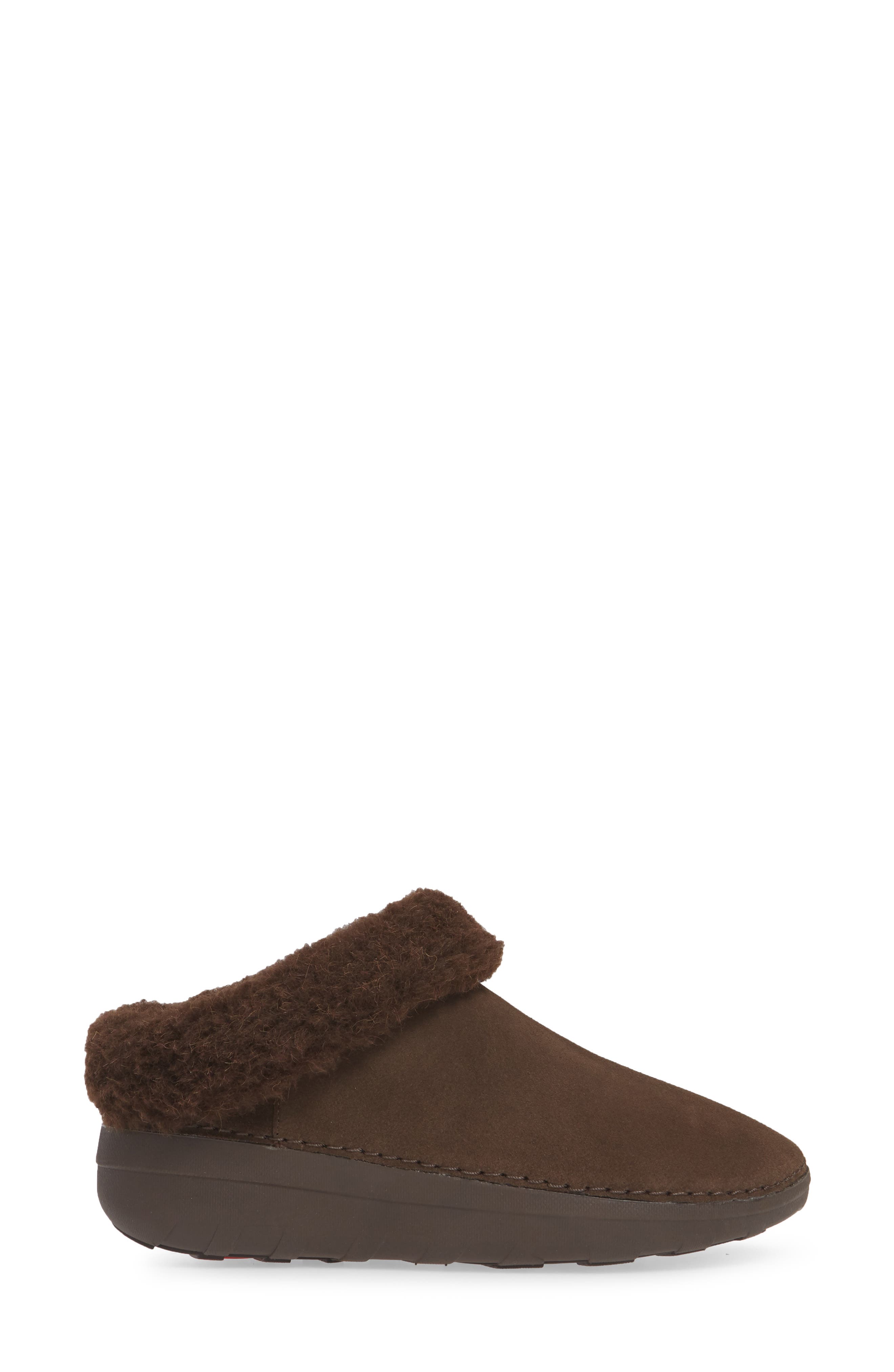 Loaff Snug Slipper, Alternate, color, CHOCOLATE BROWN SUEDE