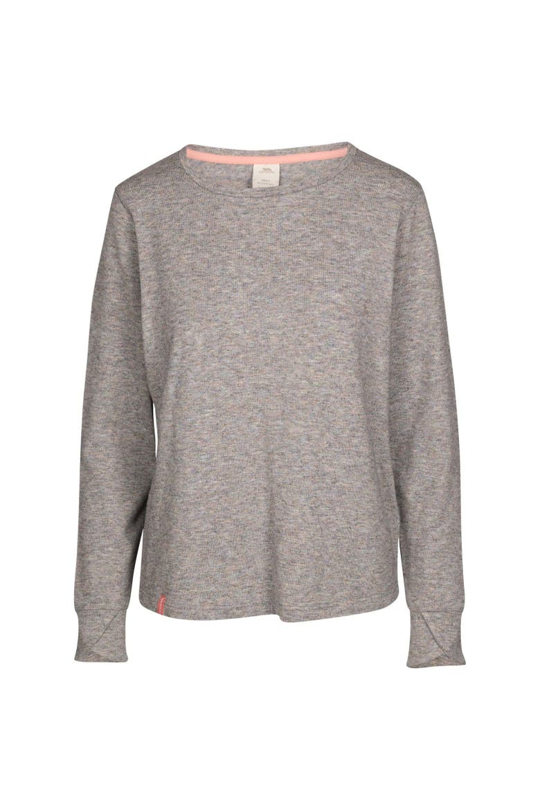 Rina Marl Long-Sleeved Top, Main, color, Gray