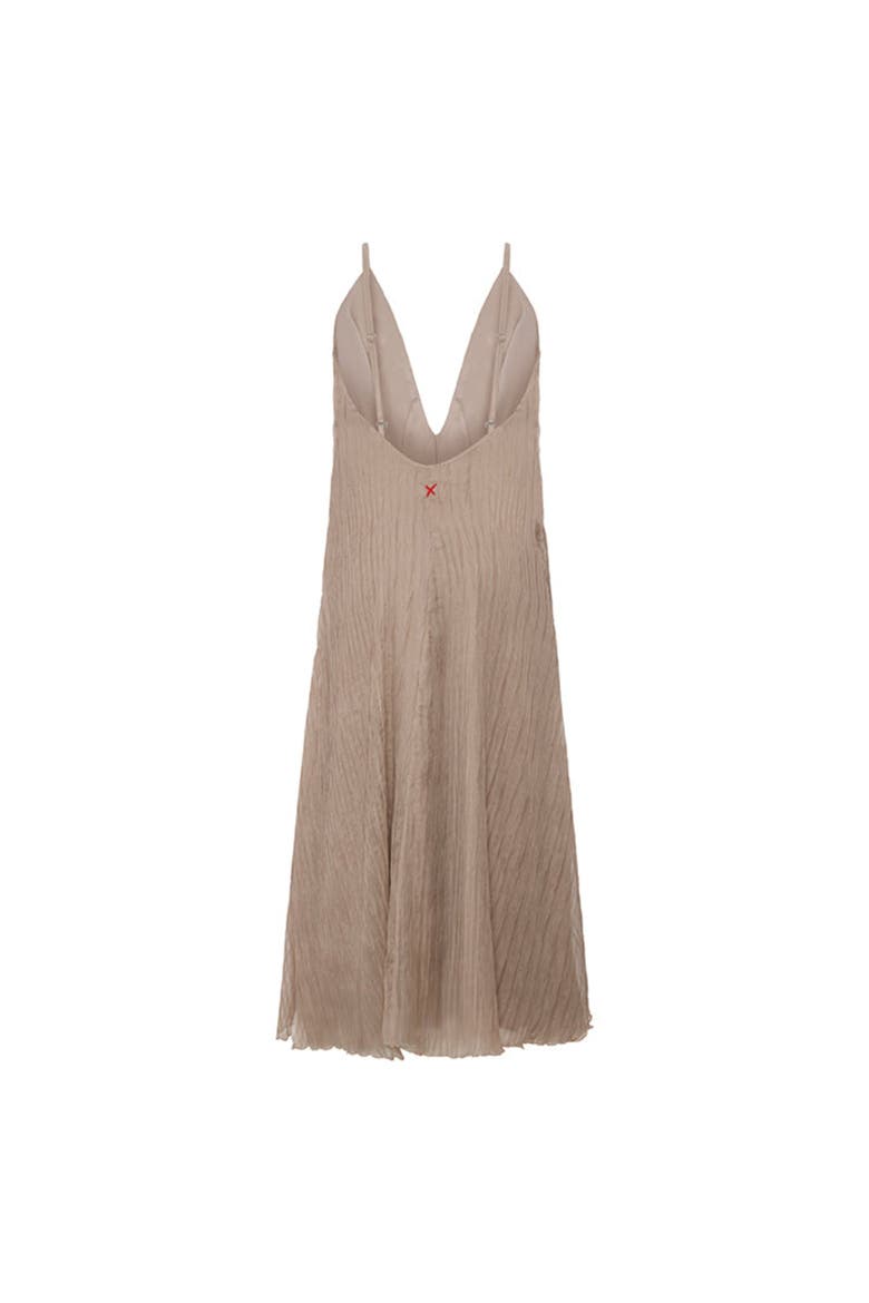 Long Dress, Alternate, color, BEIGE