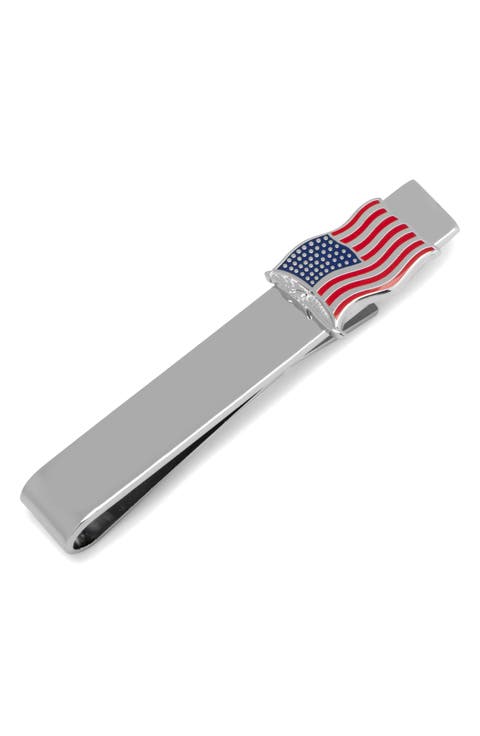 Cufflinks Inc. American Flag Tie Bar