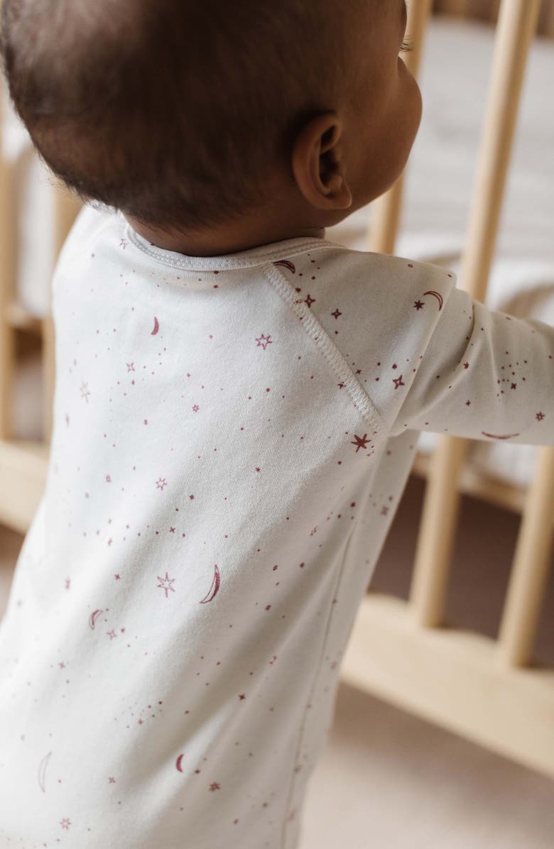 Pehr Stardust Organic Cotton One-Piece Pajamas, Alternate, color, 