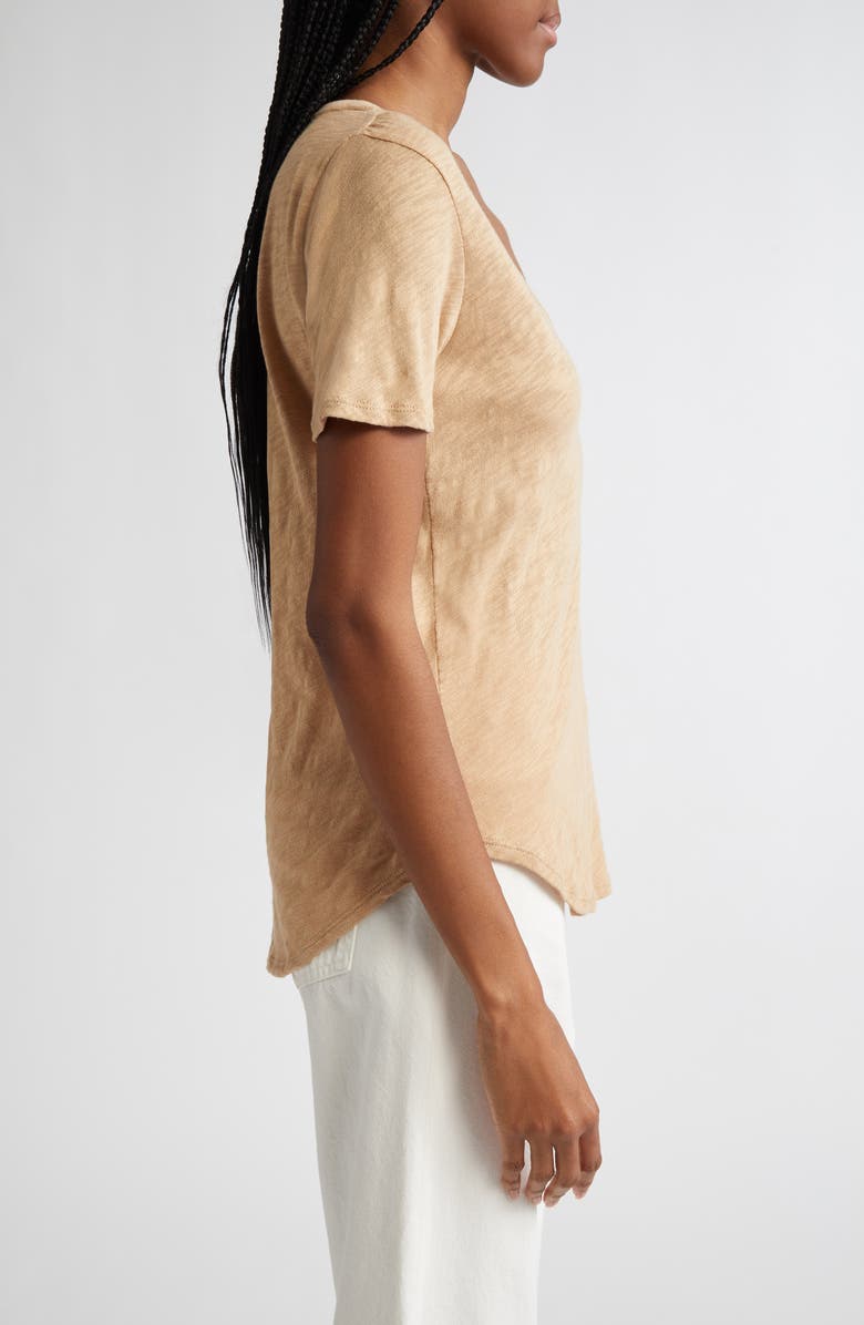 ATM Anthony Thomas Melillo V-Neck Slub Cotton T-Shirt, Alternate, color,