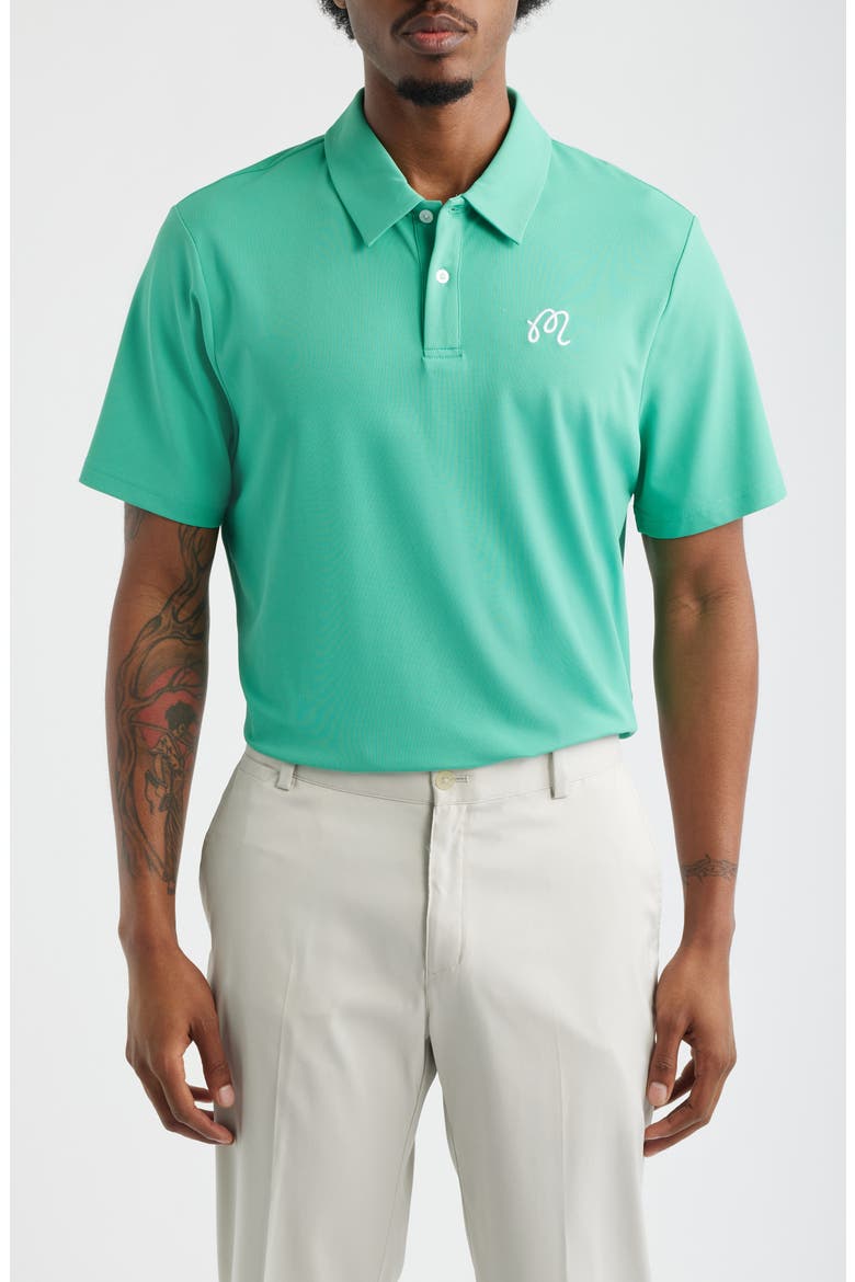 Fairway Polo, Main, color, MARINE GREEN