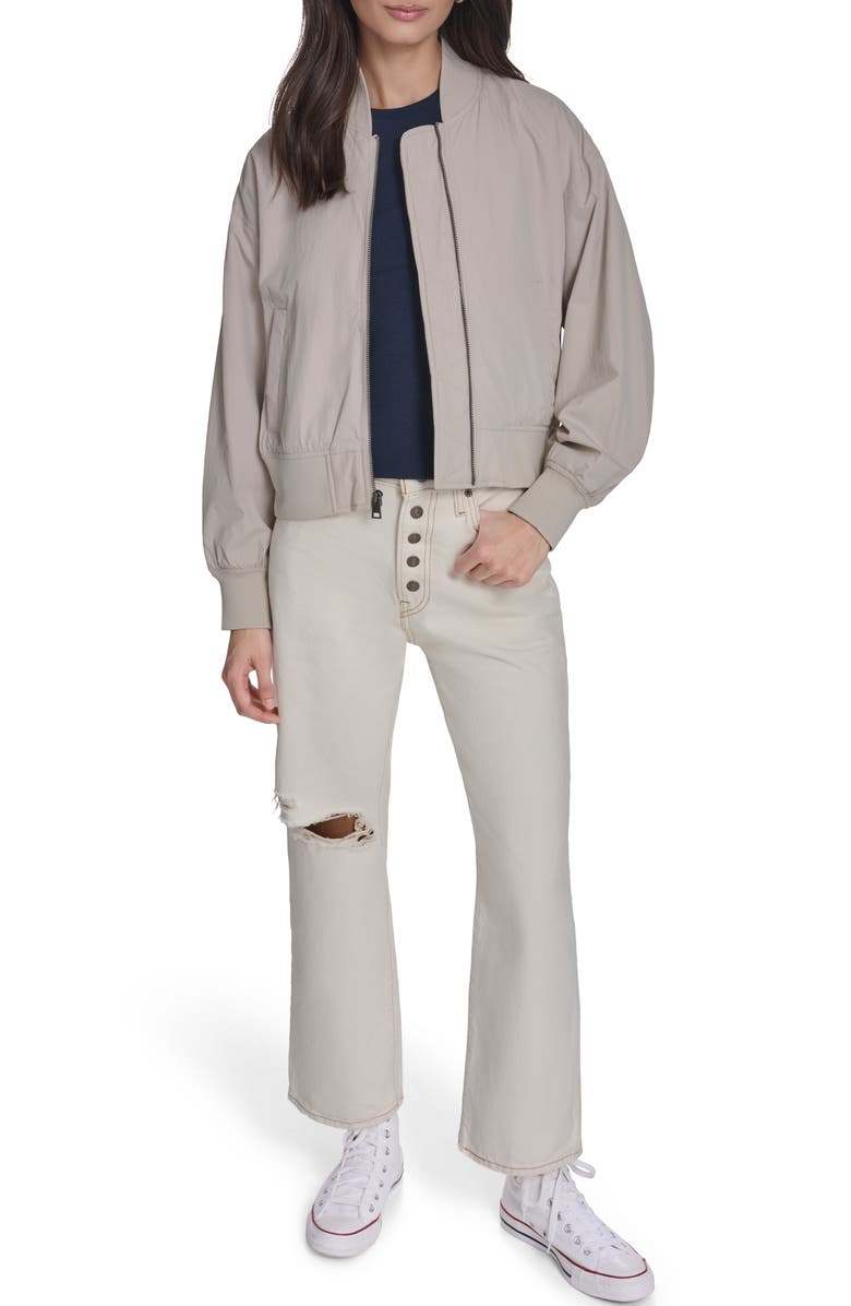 Levi's Relaxed Bomber Jacket, Alternate, color, Chateau Grey